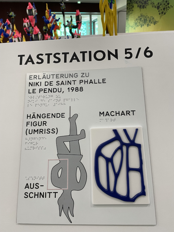 Niki de Saint Phalle Tastmodell, Sprengel Museum